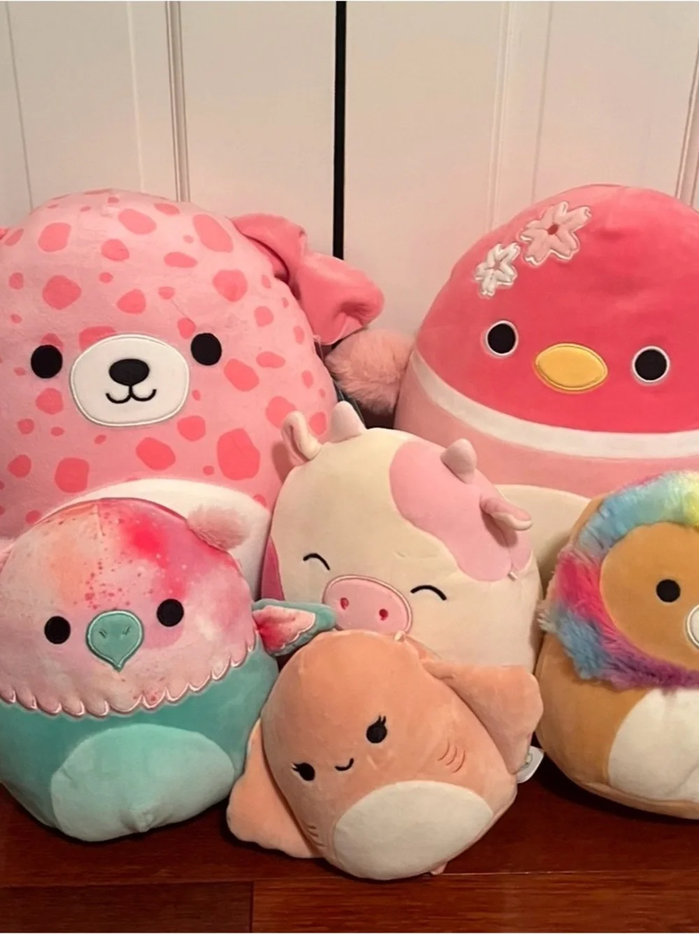 Squishmallows Plush Collection - Teal, Purple, Blue, Aqua, White